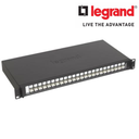 Legrand LIU of 24 LC Duplex Multi Mode Connectors For 48 Fibers