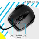 Zebronics Zeb-Alex Wired USB Optical Mouse