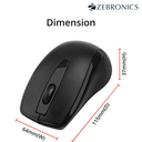 Zebronics Zeb-Alex Wired USB Optical Mouse