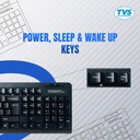 TVS ELECTRONICS Champ USB XL Keyboard