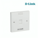 White D-Link NFP-0WHI11 Single Faceplate