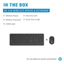 HP Wireless Keyboard and Mouse Combo 330