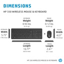 HP Wireless Keyboard and Mouse Combo 330