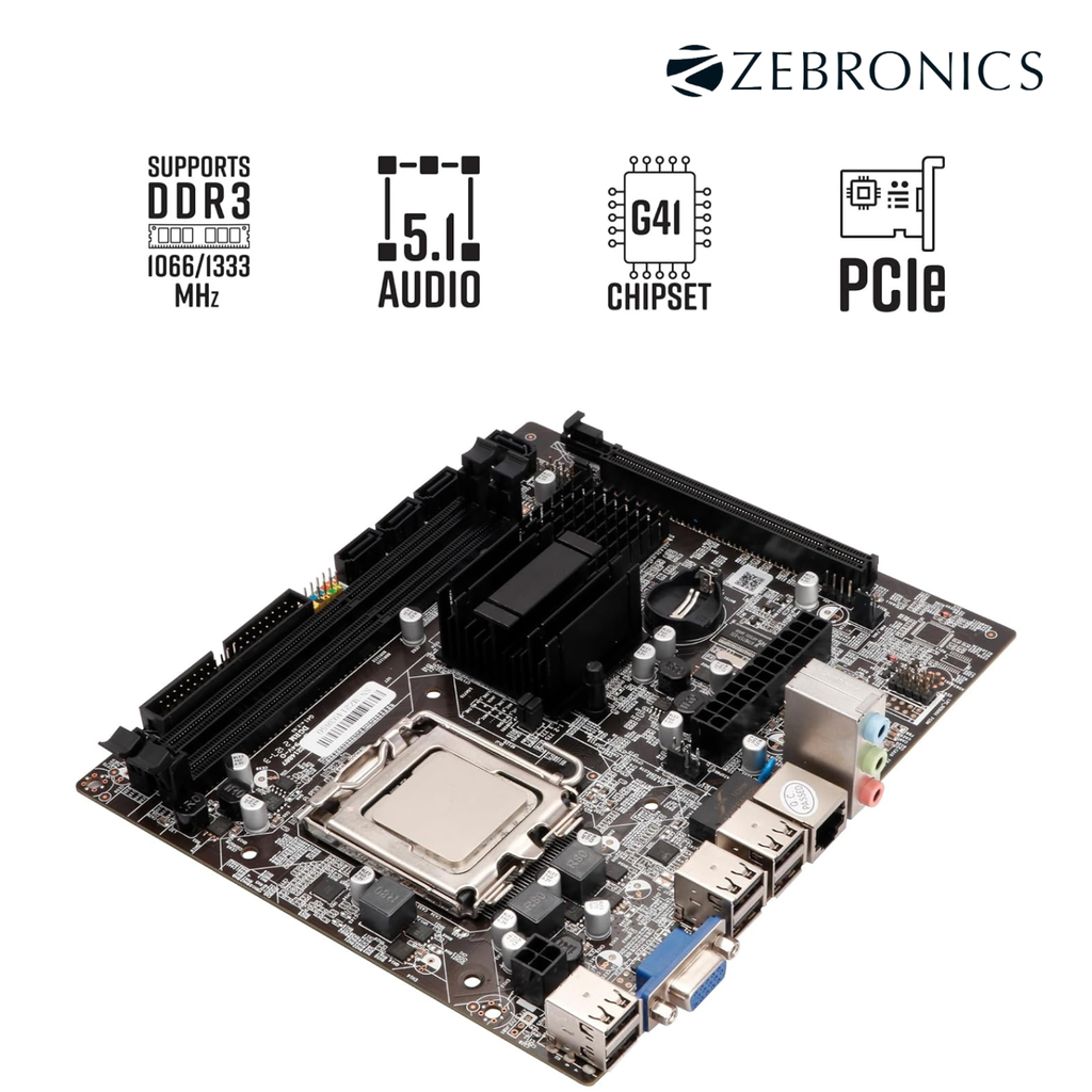 ZEBRONICS ZEB-G41-D3S Motherboard