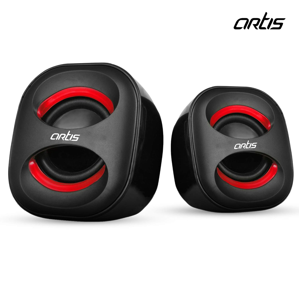 Artis Mini 2.0 USB Multimedia Speakers (Black)