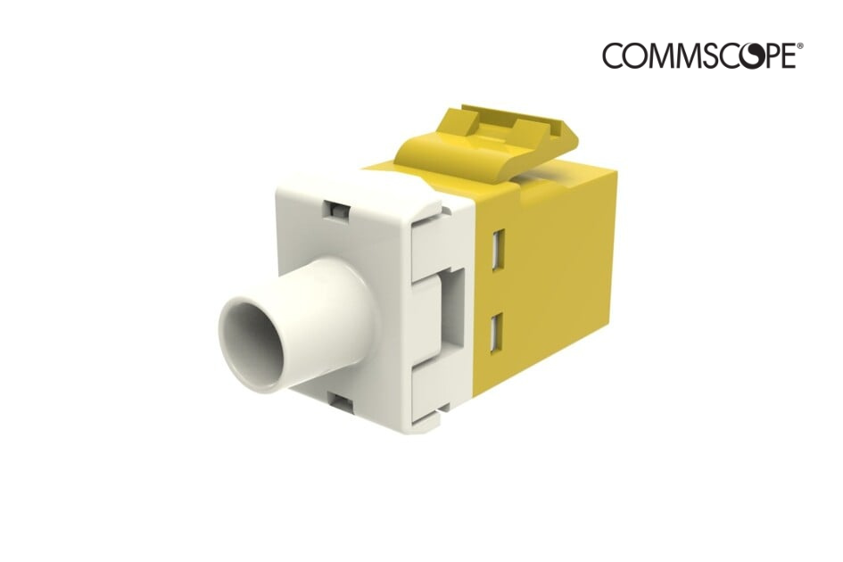 SL-Series Modular Jack, RJ45, Cat6 Unshielded, Yellow(Pack of 10)