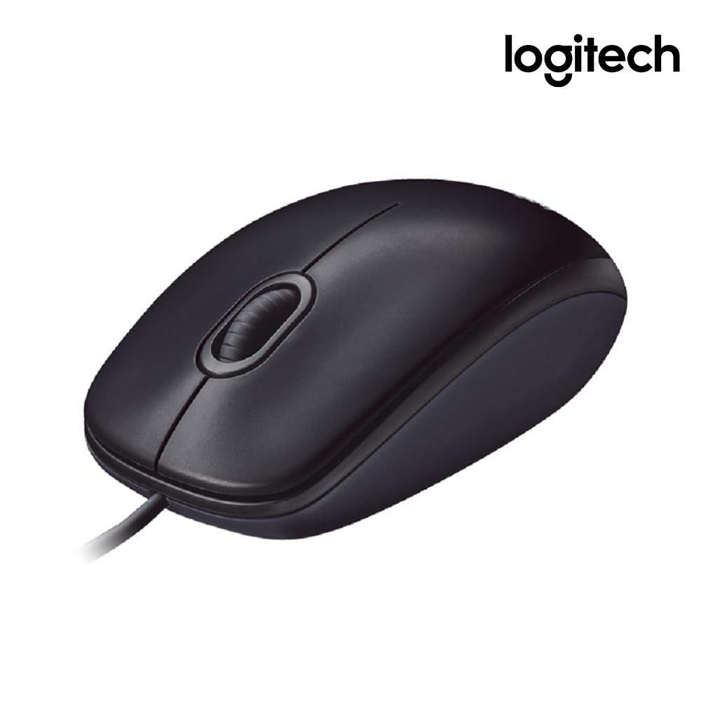 Logitech M90 Wired USB Mouse(Pack of 10)