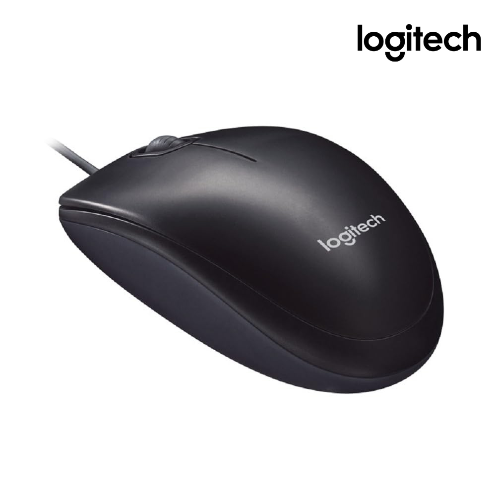 Logitech M90 Wired USB Mouse(Pack of 10)