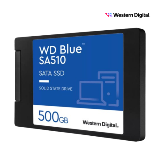 WD Blue SA510 SATA SSD 2.5”/7mm Cased