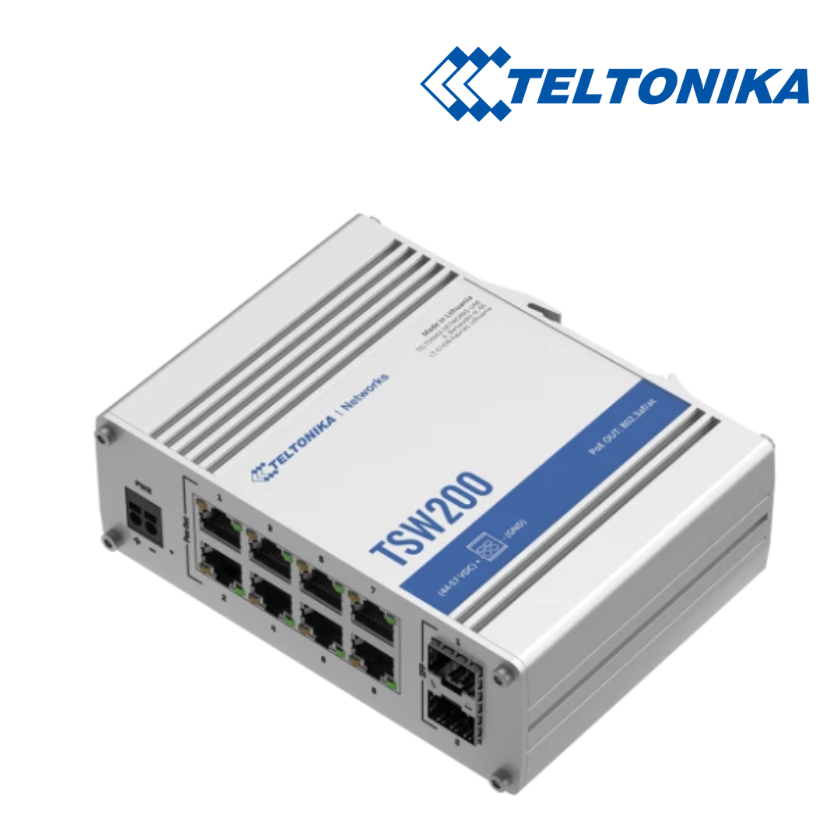 TSW200 Industrial POE+ Ethernet Switch