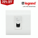 Legrand RJ-45 CAT 6 UTP WHITE 1M NRI(Pack of 5)