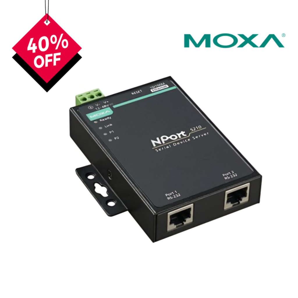 MOXA NPort 5210-2 Ports Device Server