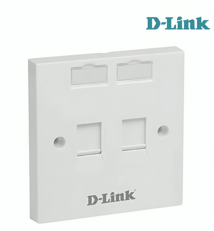 D-Link Face Plate 2 Dual NFP-0WHI21(Pack of 50)