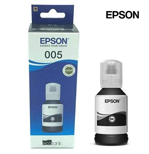 Epson 005 120 ml Black Ink Bottle(Pack of 2)