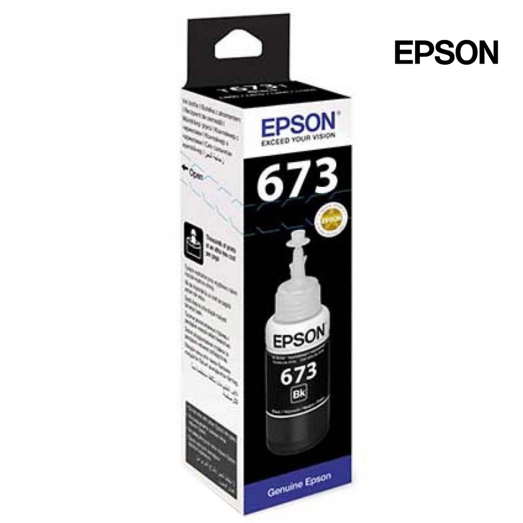 Epson T6731 Ink Bottle (Black)(Pack of 2)