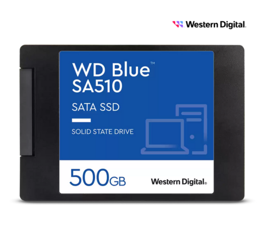 WD Blue SA510 SATA SSD 2.5”/7mm Cased