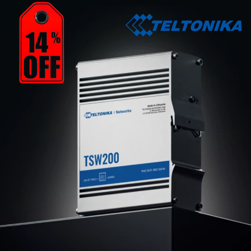 TSW200 Industrial POE+ Ethernet Switch