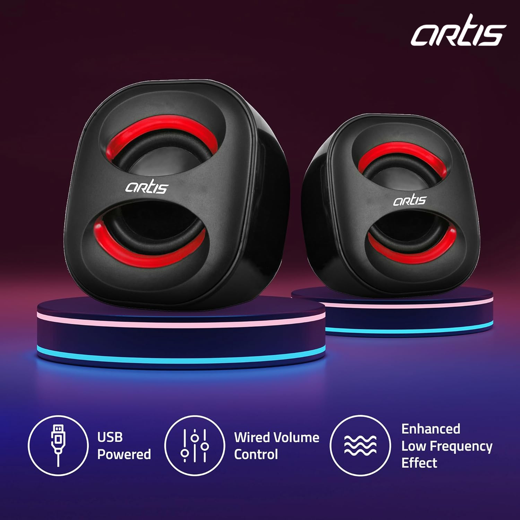 Artis Mini 2.0 USB Multimedia Speakers