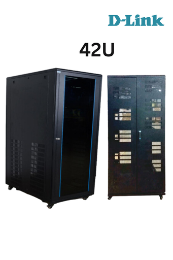 [NFR-42U-8010-BL-SK] D-Link 42U 800W X 1000D Server Rack