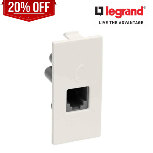 [673445] Legrand RJ45 Cat 6 Computer Socket(Pack of 5)