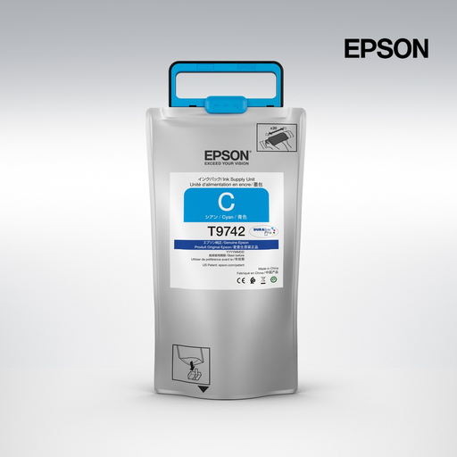 [T9742] Epson T9742 Cyan Ink Cartridge, 735.2ml