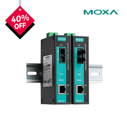 [IMC-21A] MOXA IMC-21A Series Industrial 10/100BaseT(X)-to-100BaseFX media converters