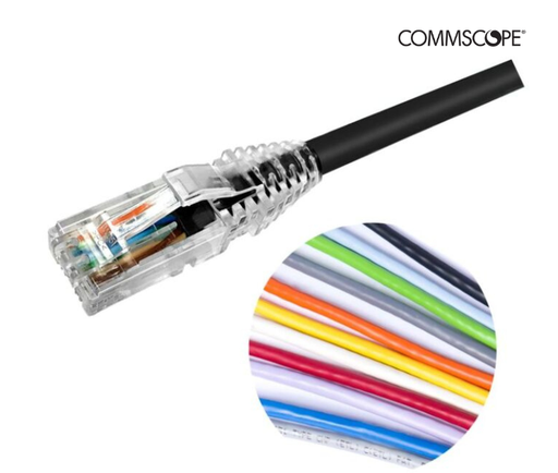 [NPC-RJ45(pack of 10)] Commscope NPC RJ45 Patch Cord, category 6, U/UTP, Blue, 1 M(Pack of 10)